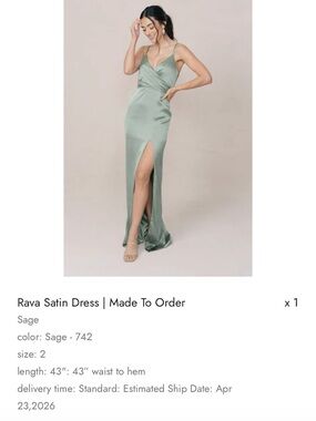 rava satin dress Rava Satin Dress